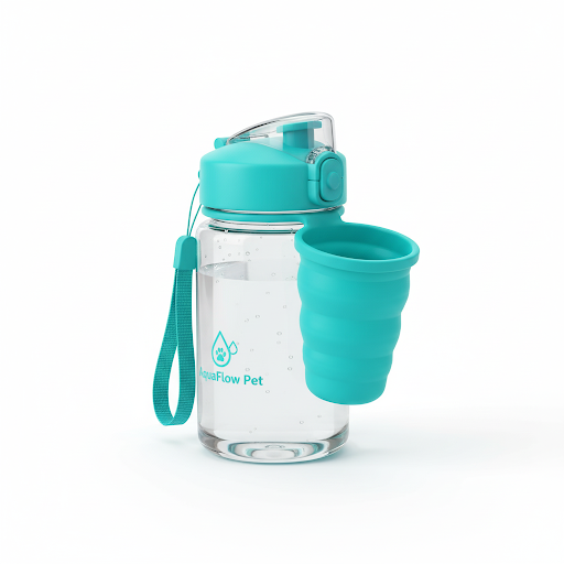 Portable Pet Water Bottle – Leak-Proof & Travel-Friendly